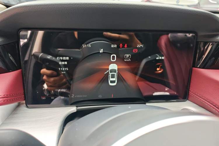 Used Hongqi H5 2025 2.0T Automatic Flag Edition – 500 000 Units Commemorative Version Instrument Cluster