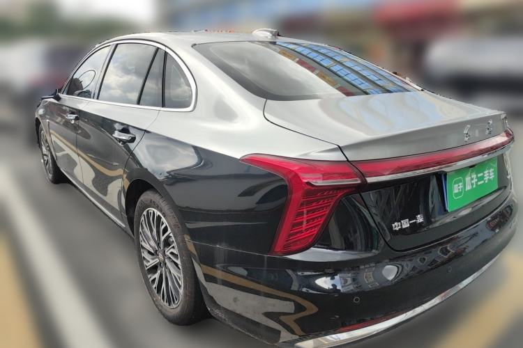 Used Hongqi H5 2025 2.0T Automatic Flag Edition – 500 000 Units Commemorative Version Rear Left 45 Deg