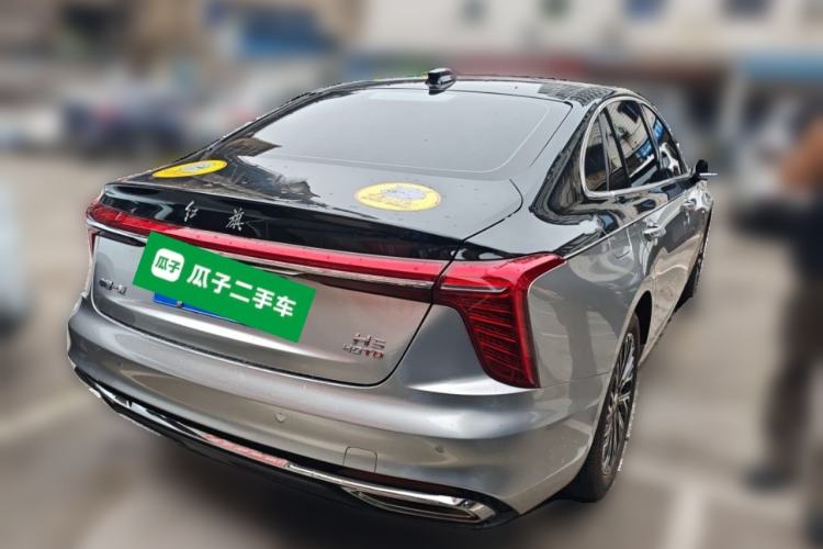Used Hongqi H5 2025 2.0T Automatic Flag Edition – 500 000 Units Commemorative Version Rear Right 45 Deg