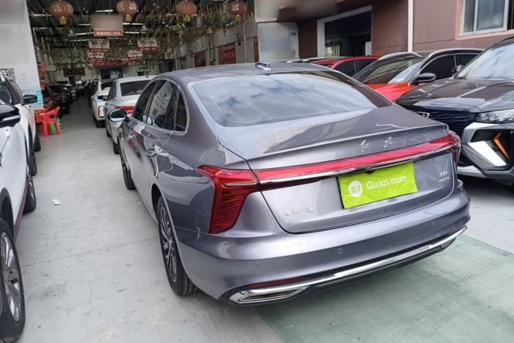 Used Hongqi H5 2025 2.0T Automatic Flag Edition – 500 000 Units Commemorative Version Rear Left 45 Deg