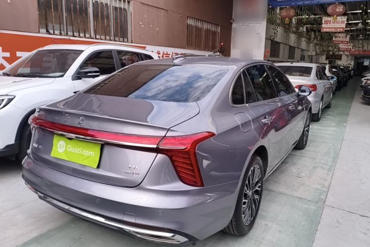 Used Hongqi H5 2025 2.0T Automatic Flag Edition – 500 000 Units Commemorative Version Rear Right 45 Deg