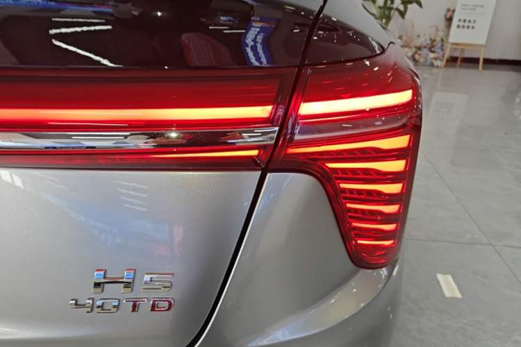 Used Hongqi H5 2025 2.0T Automatic Flag Edition – 500 000 Units Commemorative Version Right Rear Taillight