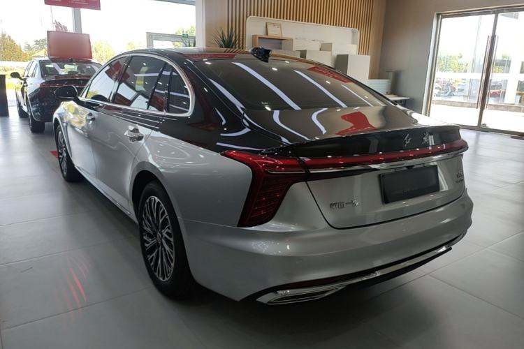Used Hongqi H5 2025 2.0T Automatic Flag Edition – 500 000 Units Commemorative Version Rear Left 45 Deg