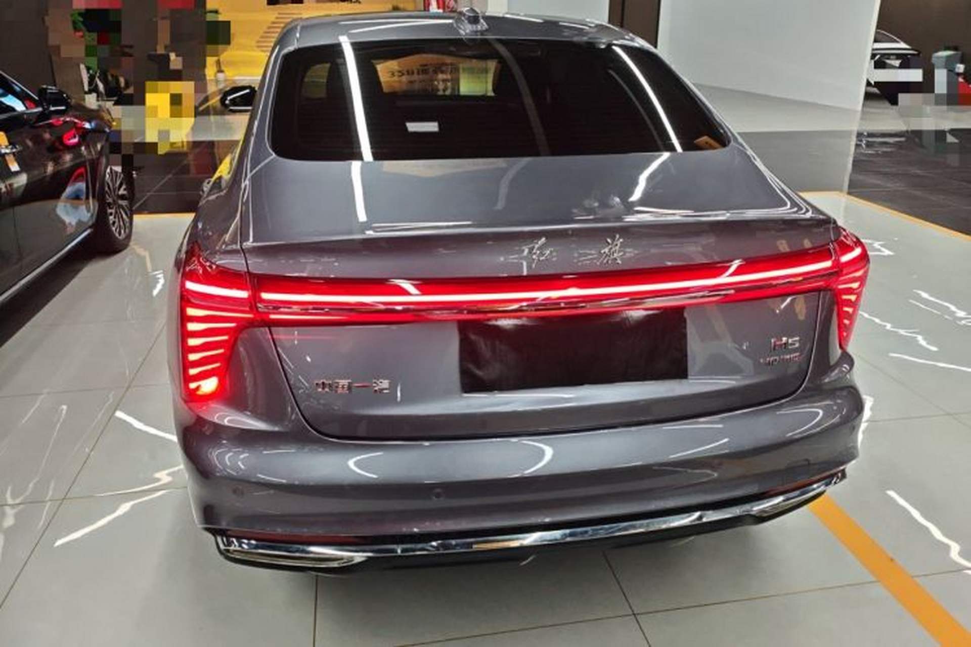 Used Hongqi H5 2025 2.0T Automatic Flag Edition – 500 000 Units Commemorative Version Rear