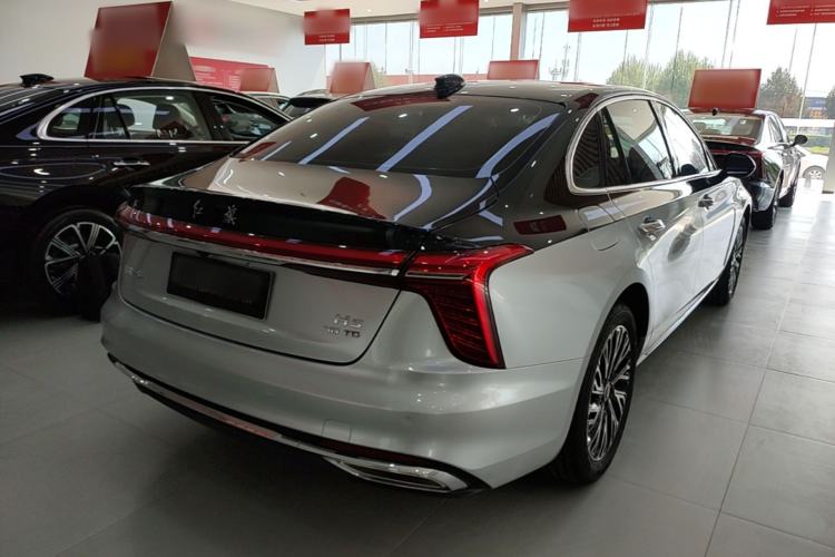Used Hongqi H5 2025 2.0T Automatic Flag Edition – 500 000 Units Commemorative Version Rear Right 45 Deg