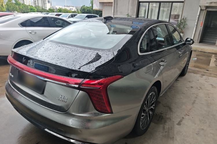 Used Hongqi H5 2025 2.0T Automatic Flag Edition – 500 000 Units Commemorative Version Rear Right 45 Deg