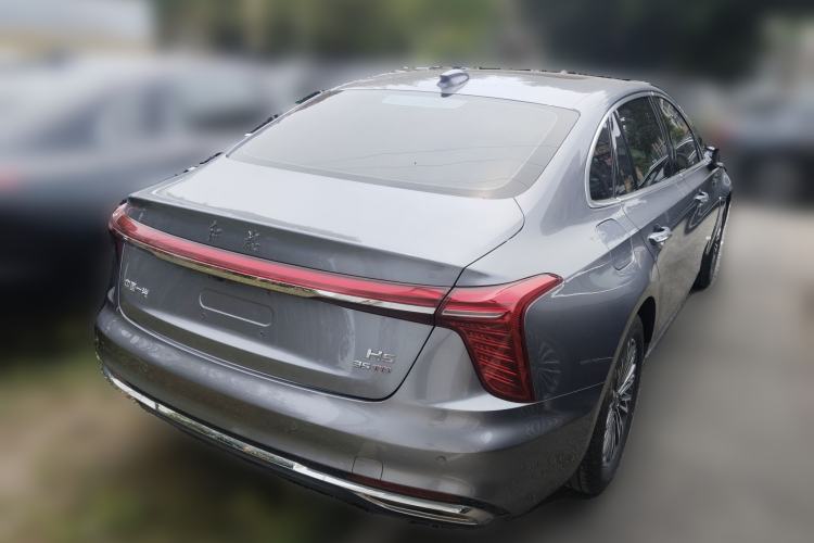 Used Hongqi H5 2025 1.5T DCT Qiyun 500 000th Unit Commemorative Edition Rear Right 45 Deg