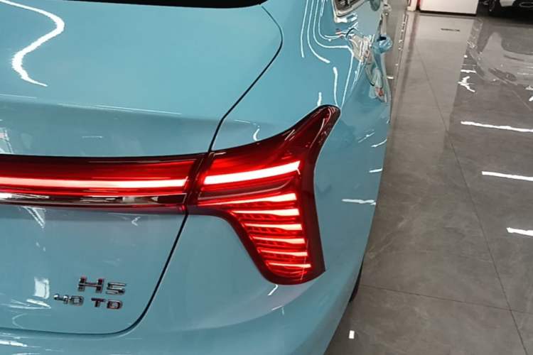 Used Hongqi H5 2025 2.0T Automatic Flag Edition – 500 000 Units Commemorative Version Right Rear Taillight