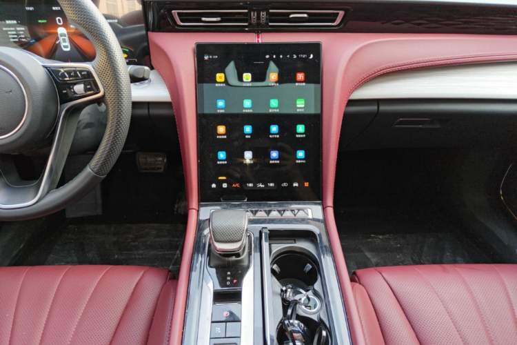 Used Hongqi H5 PHEV 2025 130 Super Hybrid Version Audio And AC Panel