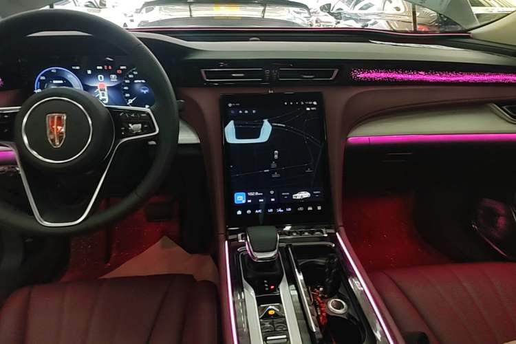 Used Hongqi H5 PHEV 2025 170 Super Hybrid Version Audio And AC Panel