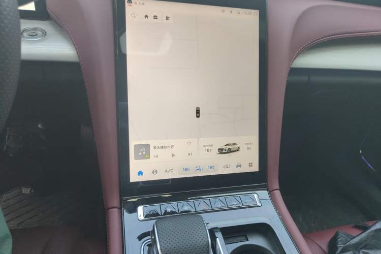 Used Hongqi H5 PHEV 2025 170 Super Hybrid Version Audio And AC Panel