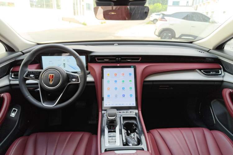 Used Hongqi H5 PHEV 2025 130 Super Hybrid Version Center Console