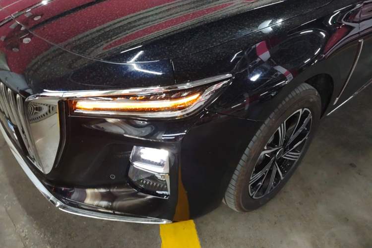 Used Hongqi H5 PHEV 2025 130 Super Hybrid Version Left Front Headlight