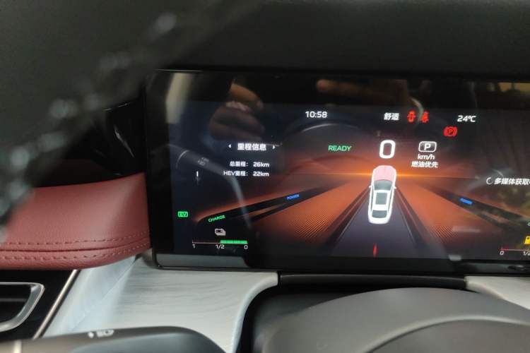 Used Hongqi H5 PHEV 2025 170 Super Hybrid Version Odometer Close Up