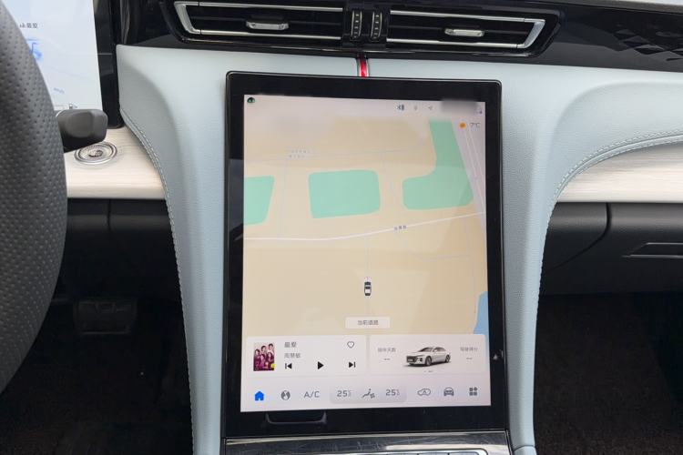 Used Hongqi H5 PHEV 2025 170 Super Hybrid Version Audio And AC Panel
