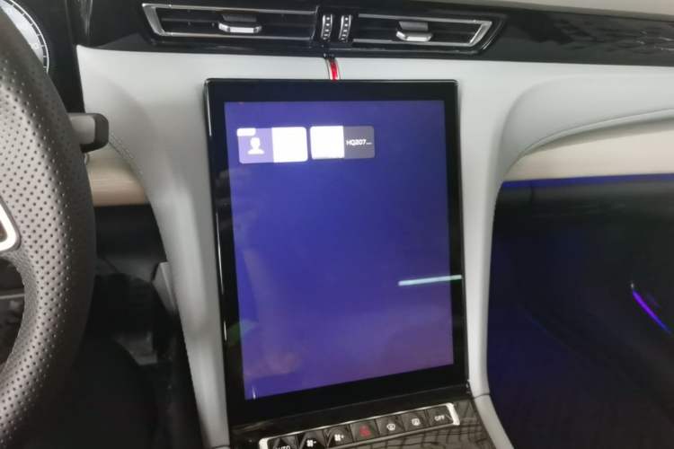 Used Hongqi H5 PHEV 2025 170 Super Hybrid Version Audio And AC Panel