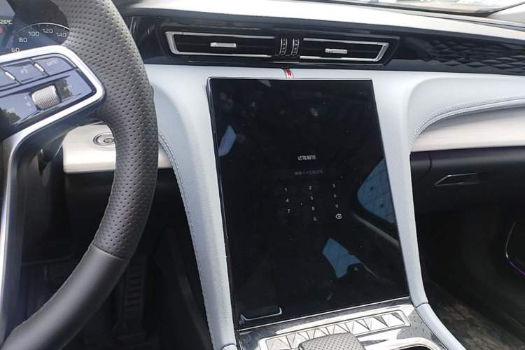 Used Hongqi H5 PHEV 2025 170 Super Hybrid Version Audio And AC Panel