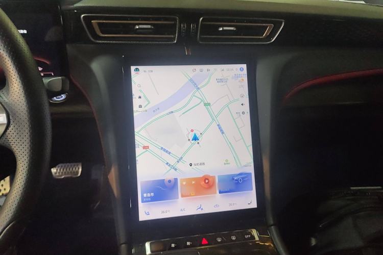 Used Hongqi H6 2023 2.0T Zhiyi Version Audio And AC Panel