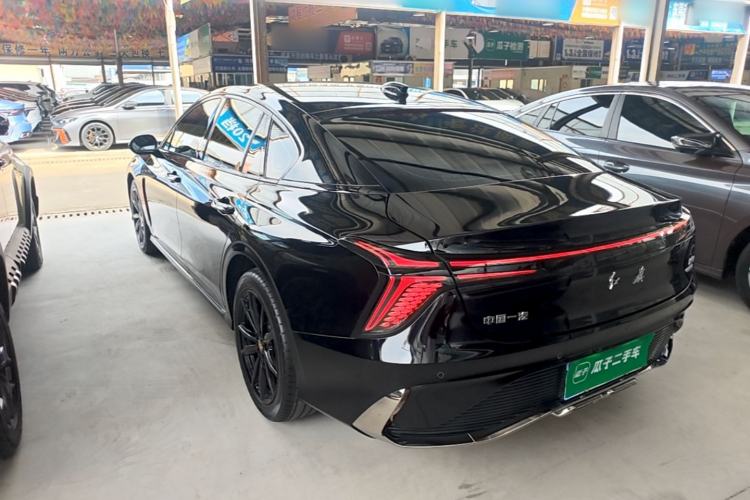 Used Hongqi H6 2023 2.0T ZhiShang Version Rear Left 45 Deg