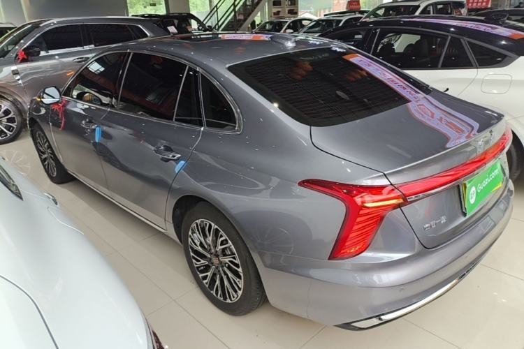 Used Hongqi H6 2023 2.0T ZhiMei Edition Rear Left 45 Deg