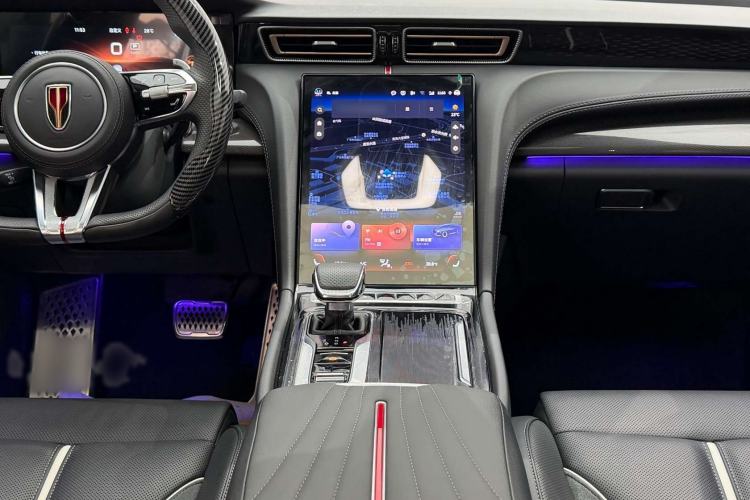 Used Hongqi H6 2023 2.0T ZhiShang Version Audio And AC Panel