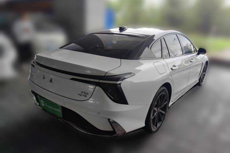 Used Hongqi H6 2023 2.0T ZhiShang Version Rear Right 45 Deg