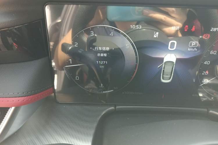 Used Hongqi H6 2024 2.0T ZhiShang Version Odometer Close Up