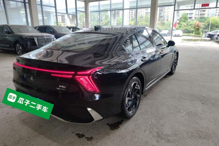 Used Hongqi H6 2024 2.0T Zhiyi Version Rear Right 45 Deg