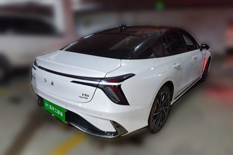 Used Hongqi H6 2024 2.0T ZhiMei Edition Rear Right 45 Deg