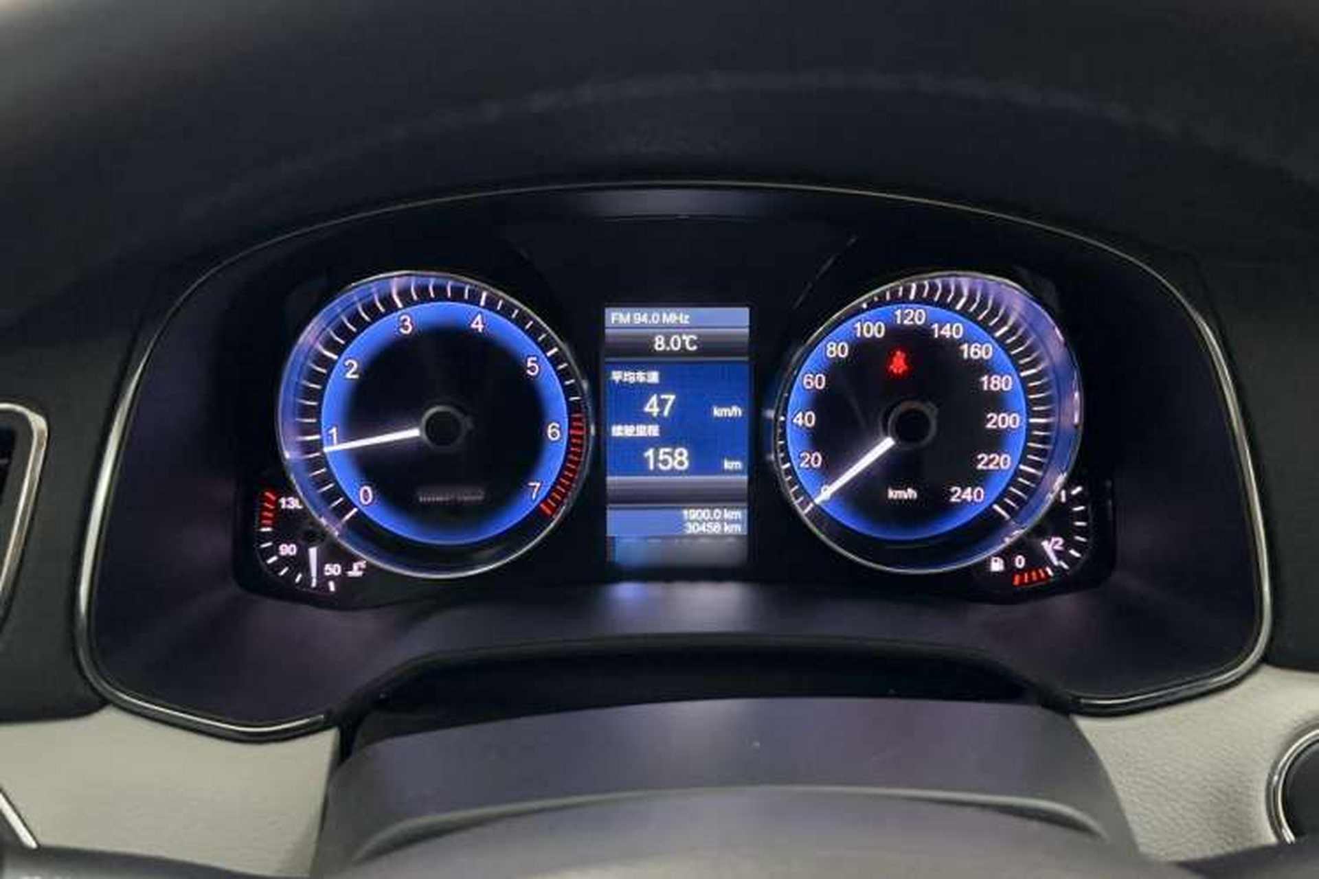 Used Hongqi H7 2013 2.5L Prestige Model Instrument Cluster