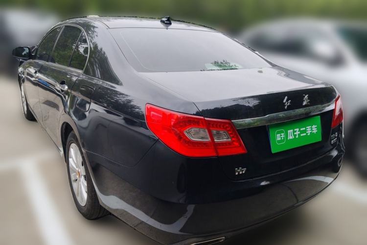 Used Hongqi H7 2013 2.0T Luxury Model Rear Left 45 Deg