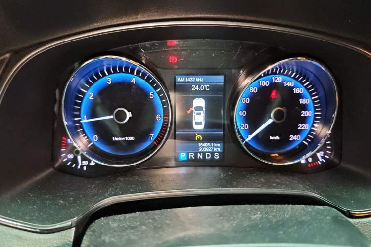 Used Hongqi H7 2015 2.0T Luxury Model Instrument Cluster