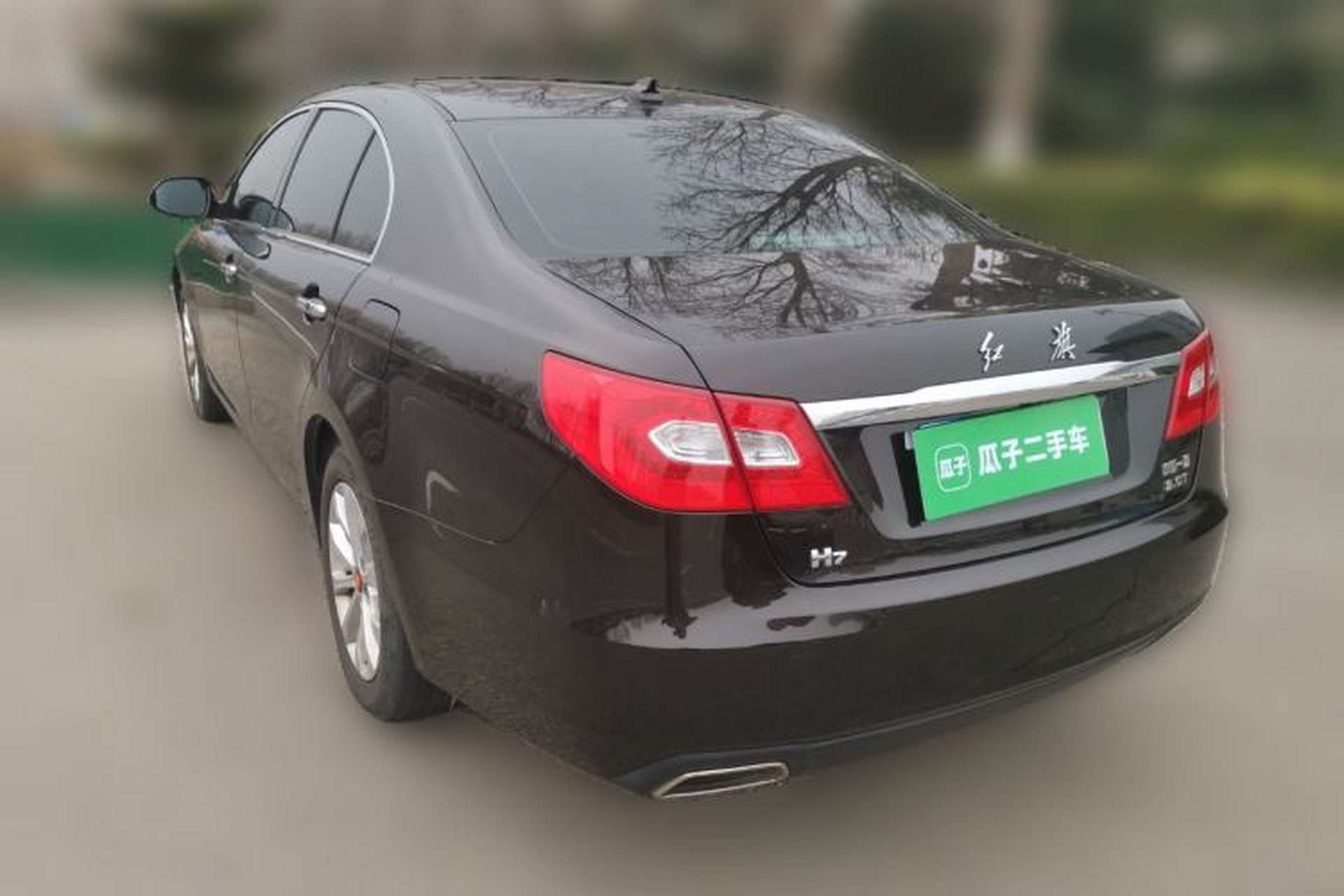 Used Hongqi H7 2015 2.0T Luxury Model Rear Left 45 Deg