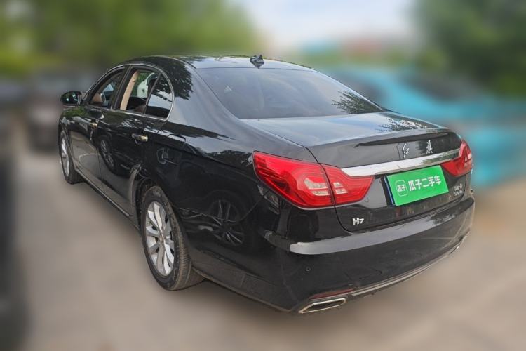 Used Hongqi H7 2015 2.0T Prestige Model Rear Left 45 Deg