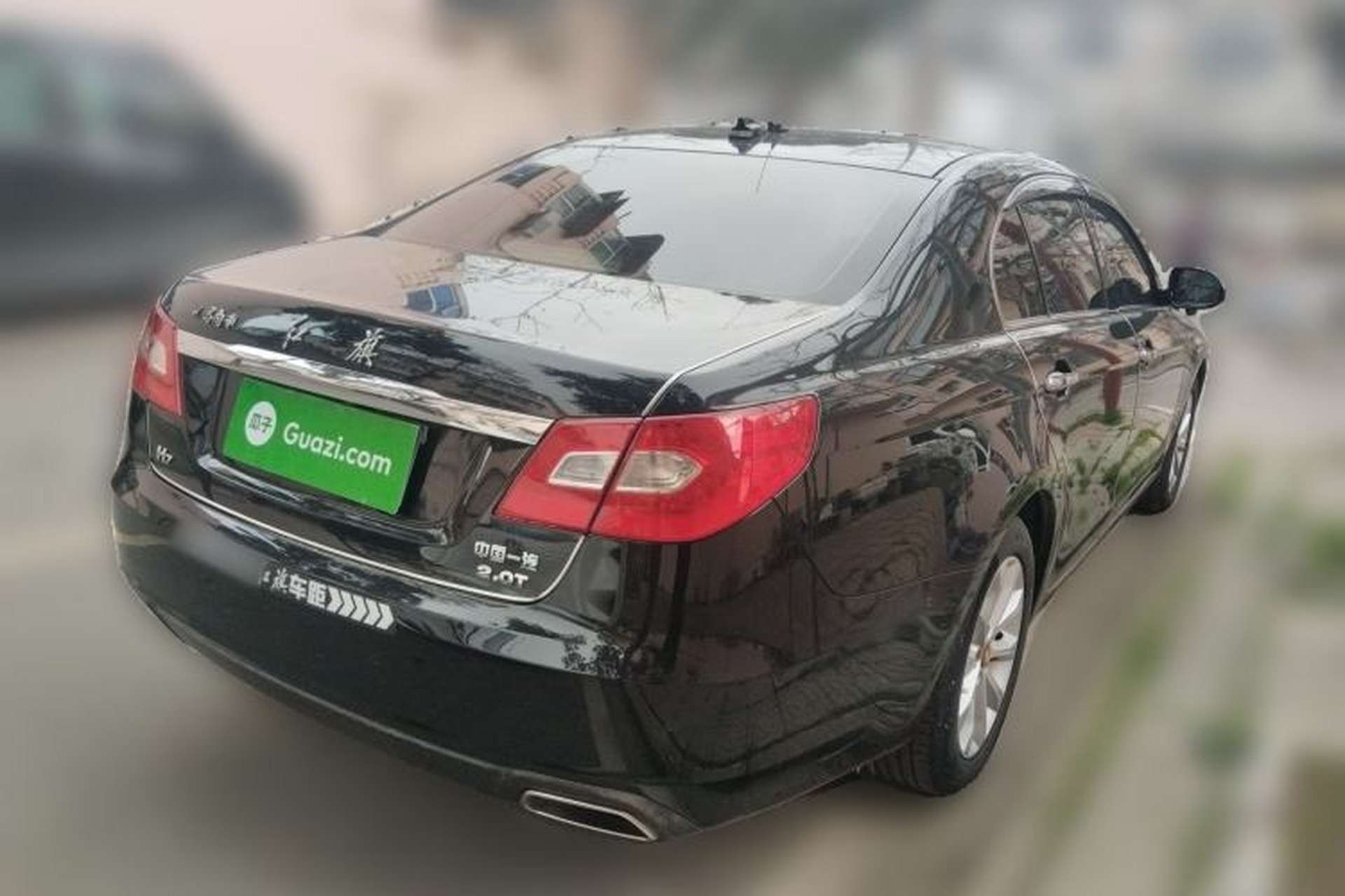 Used Hongqi H7 2015 2.0T Luxury Model Rear Right 45 Deg