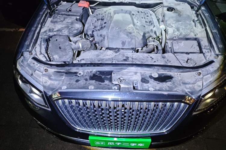Used Hongqi H7 2017 1.8T Tech Model Engine Bay