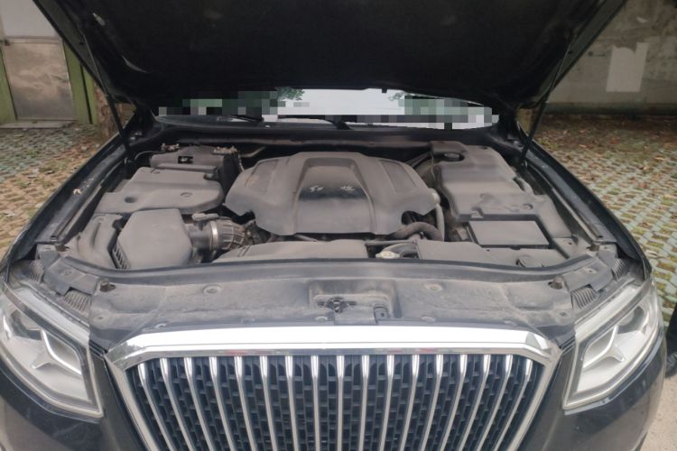 Used Hongqi H7 2017 2.0T Luxury Model Engine Bay