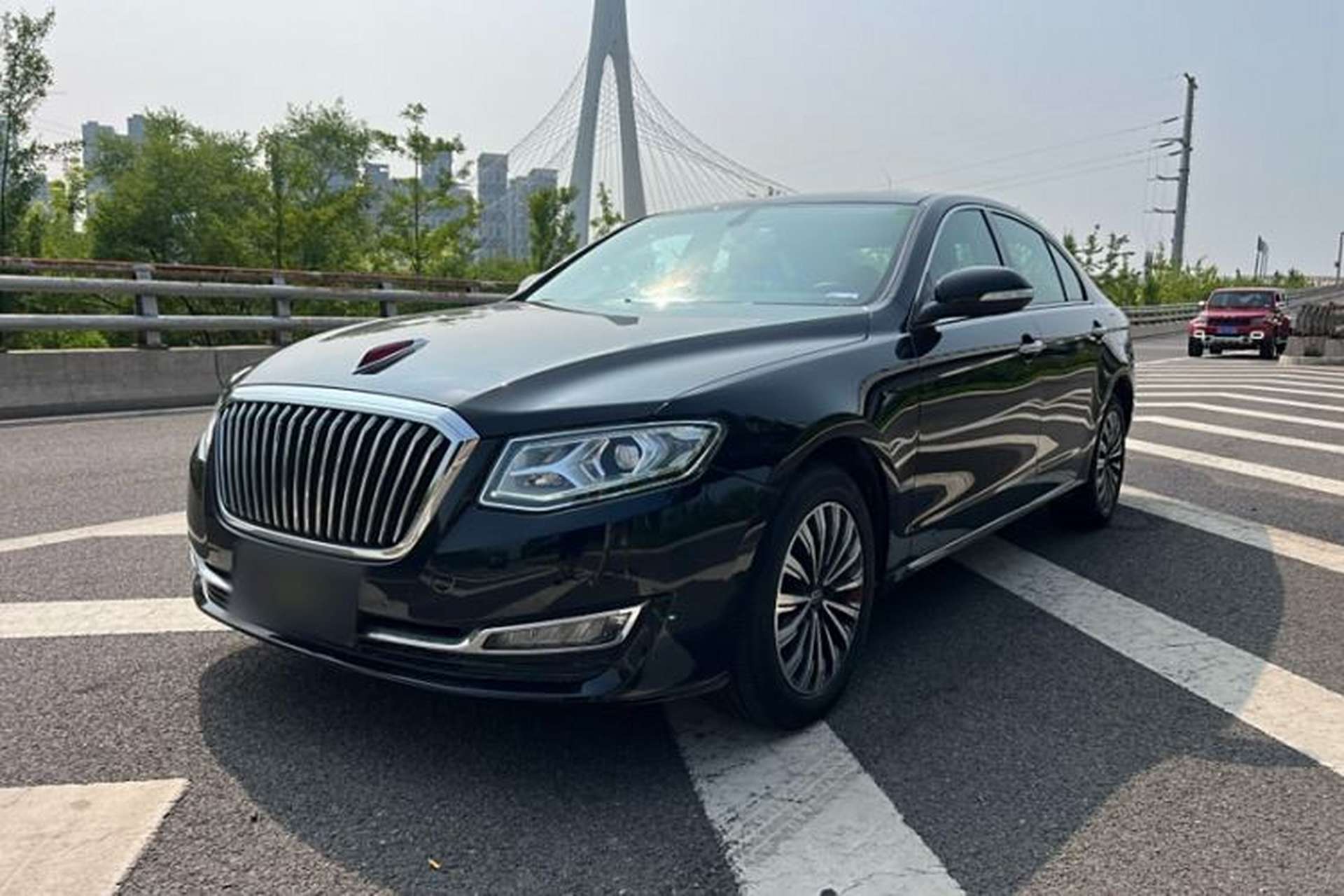 Used Hongqi H7 2017 1.8T Tech Model Front Left 45 Deg
