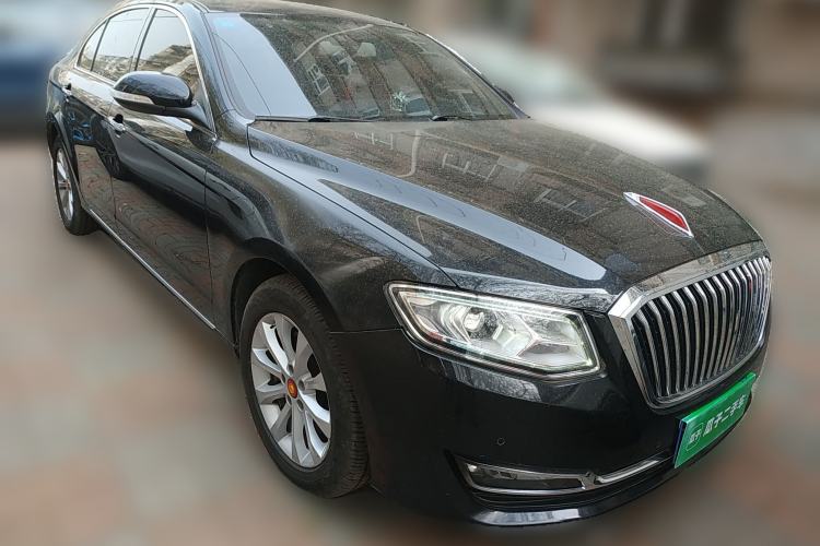 Used Hongqi H7 2017 1.8T Luxury Model Front Right 45 Deg
