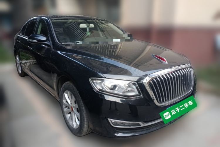 Used Hongqi H7 2017 2.0T Luxury Model Front Right 45 Deg