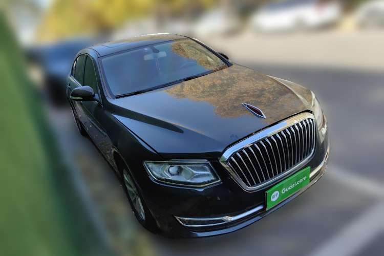 Used Hongqi H7 2017 2.0T Luxury Model Front Right 45 Deg