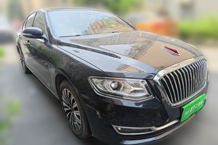 Used Hongqi H7 2017 2.0T Luxury Model Front Right 45 Deg