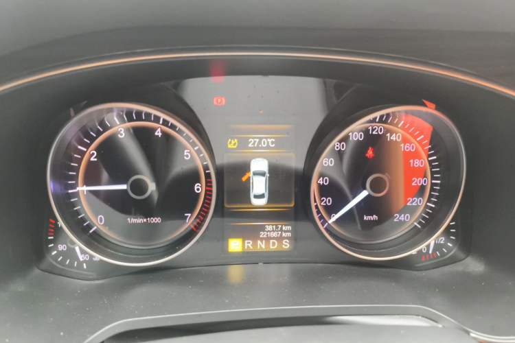 Used Hongqi H7 2017 1.8T Tech Model Instrument Cluster