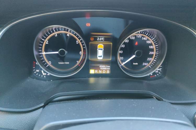 Used Hongqi H7 2017 2.0T Luxury Model Instrument Cluster