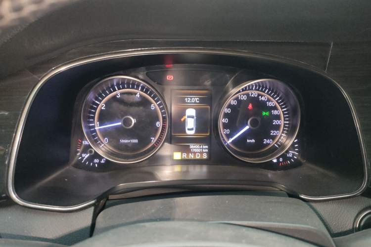 Used Hongqi H7 2017 2.0T Luxury Model Instrument Cluster