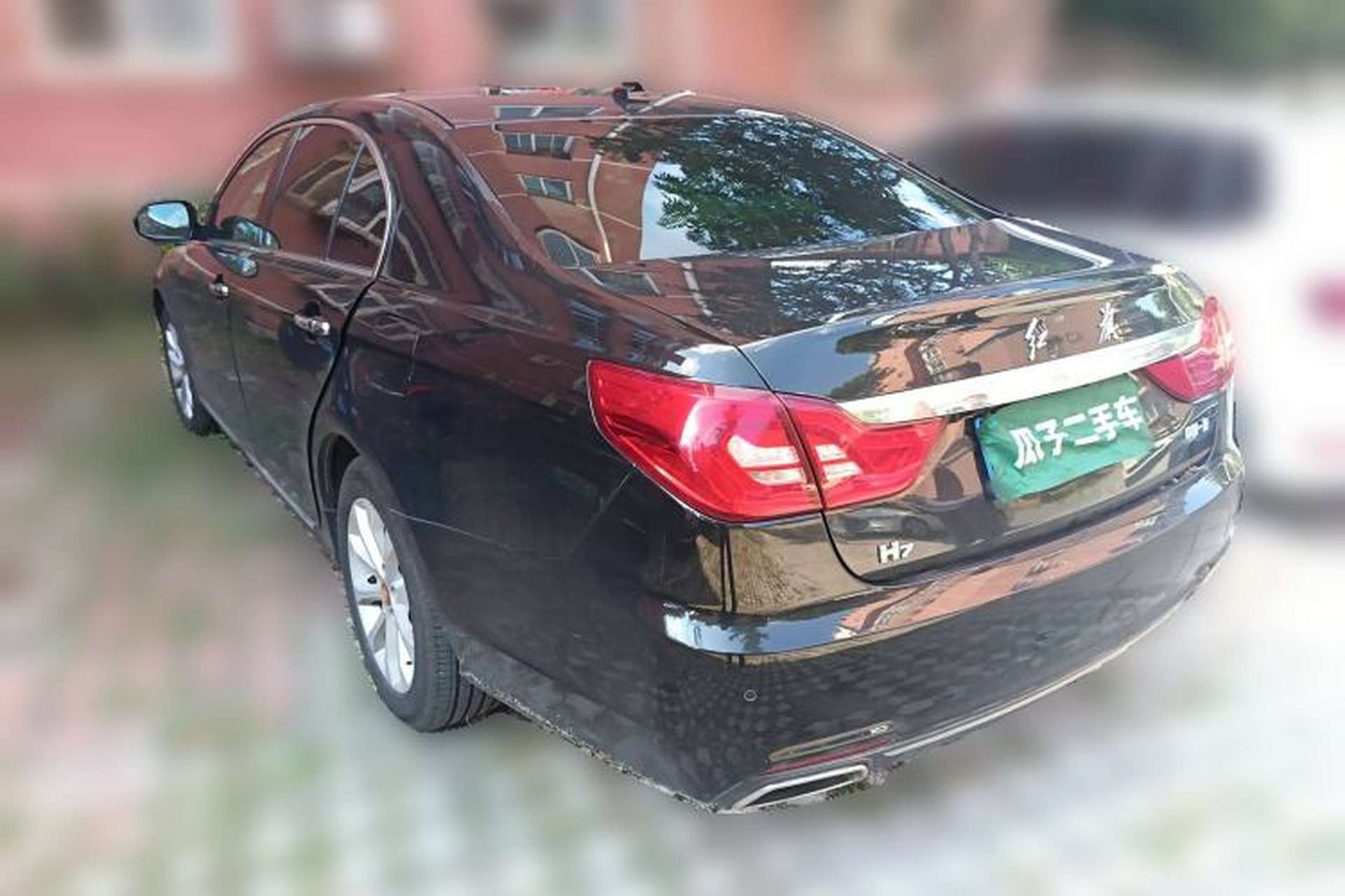 Used Hongqi H7 2017 2.0T Luxury Model Rear Left 45 Deg