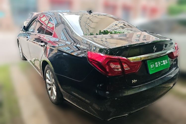 Used Hongqi H7 2017 1.8T Luxury Model Rear Left 45 Deg