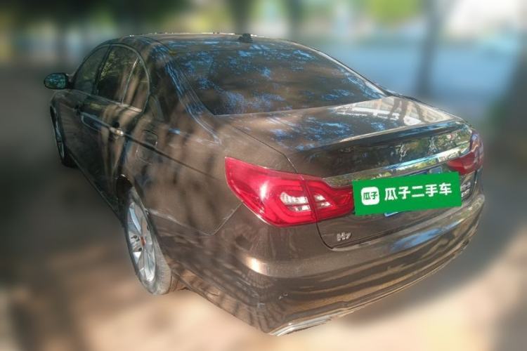 Used Hongqi H7 2017 2.0T Luxury Model Rear Left 45 Deg