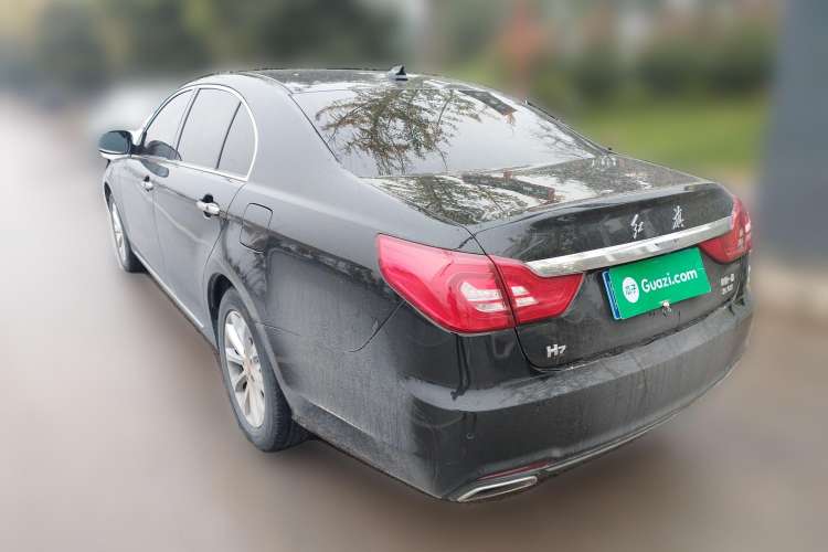 Used Hongqi H7 2017 2.0T Luxury Model Rear Left 45 Deg
