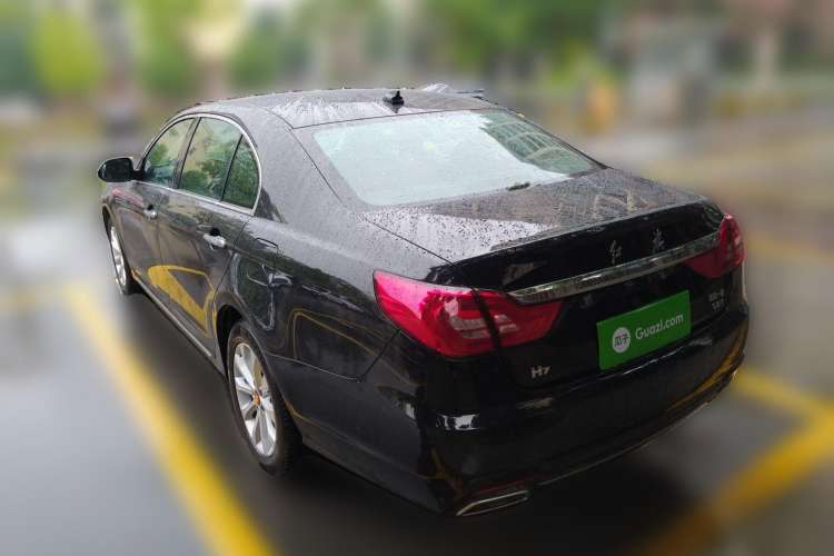 Used Hongqi H7 2017 1.8T Tech Model Rear Left 45 Deg